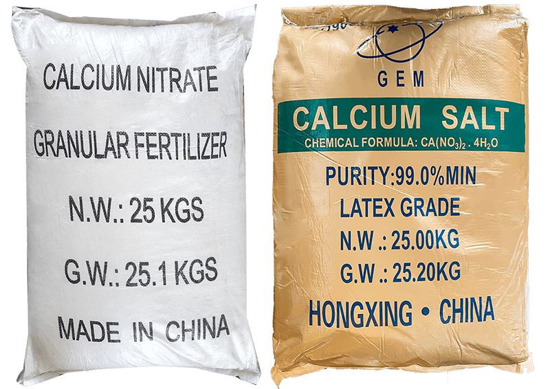 Calcium nitrate - Ca(NO3)2 99%, Trung Quốc, quy cách 25kg/bao