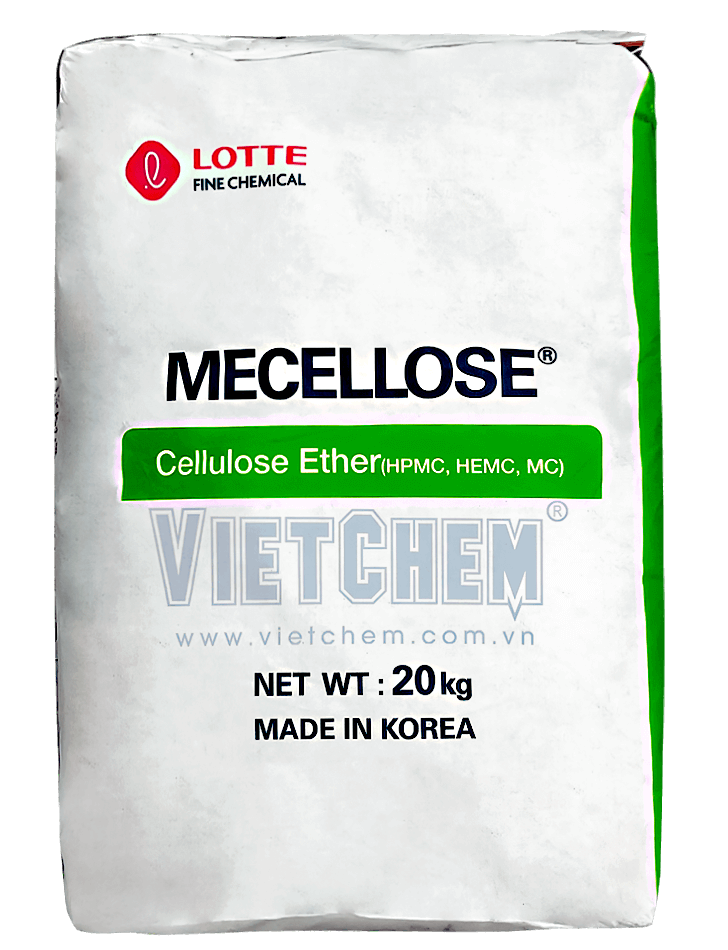 Chất tạo đặc Cellulose ether (HEC), Hàn Quốc, 20kg/bao