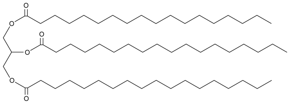 Công thức cấu tạo của Tristearin