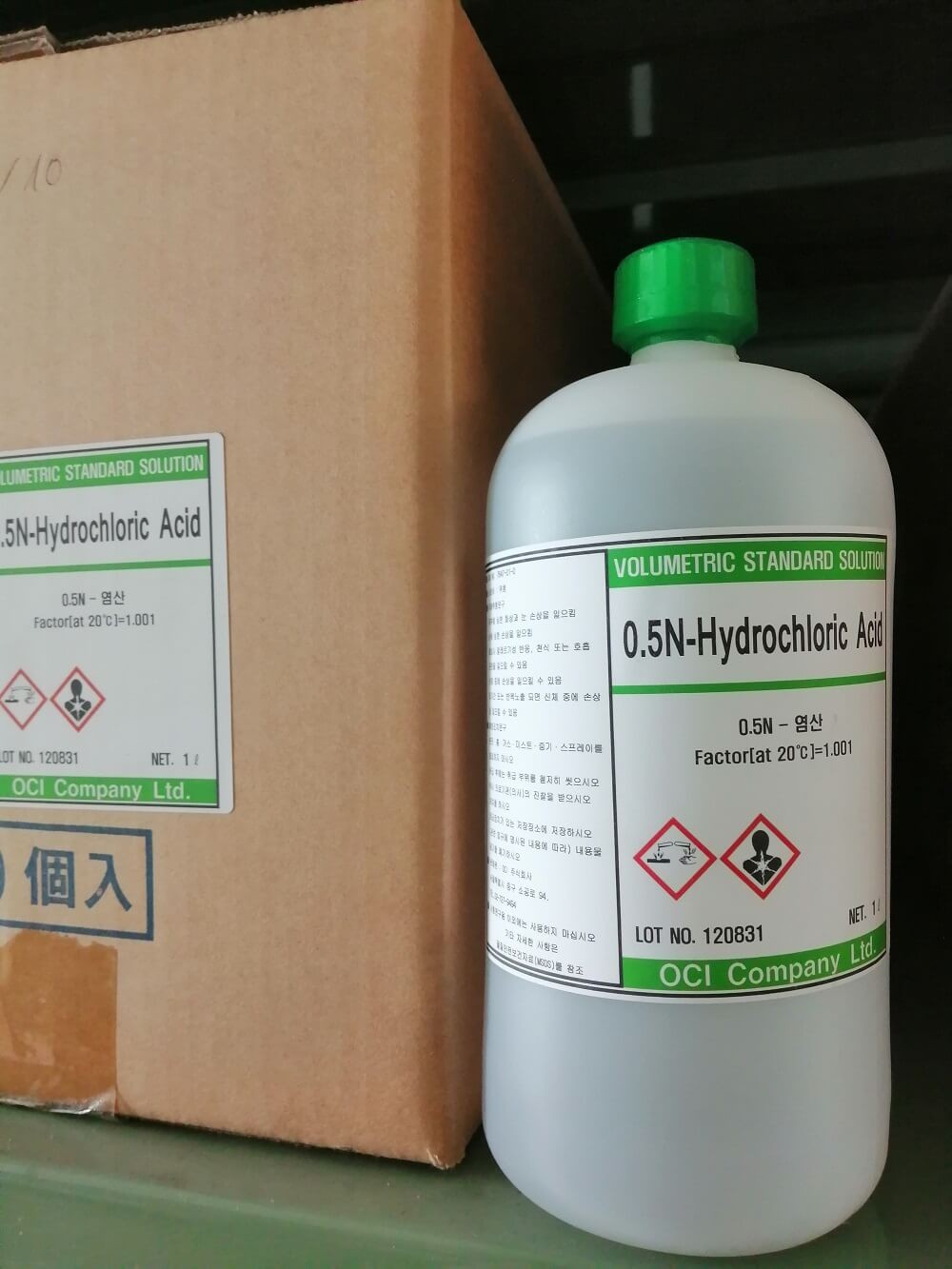 0.5N Hydrochloric acid (1 litter), YoungJin